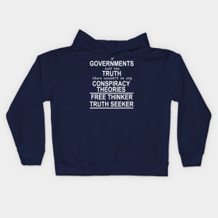 Free Thinker Kids Hoodie